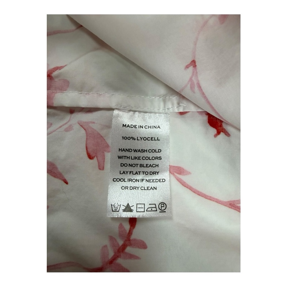 Hill House Home Midi Ellie Nap Dress Rose Botanical
Floral White Pink Size Large - Picture 8 of 14